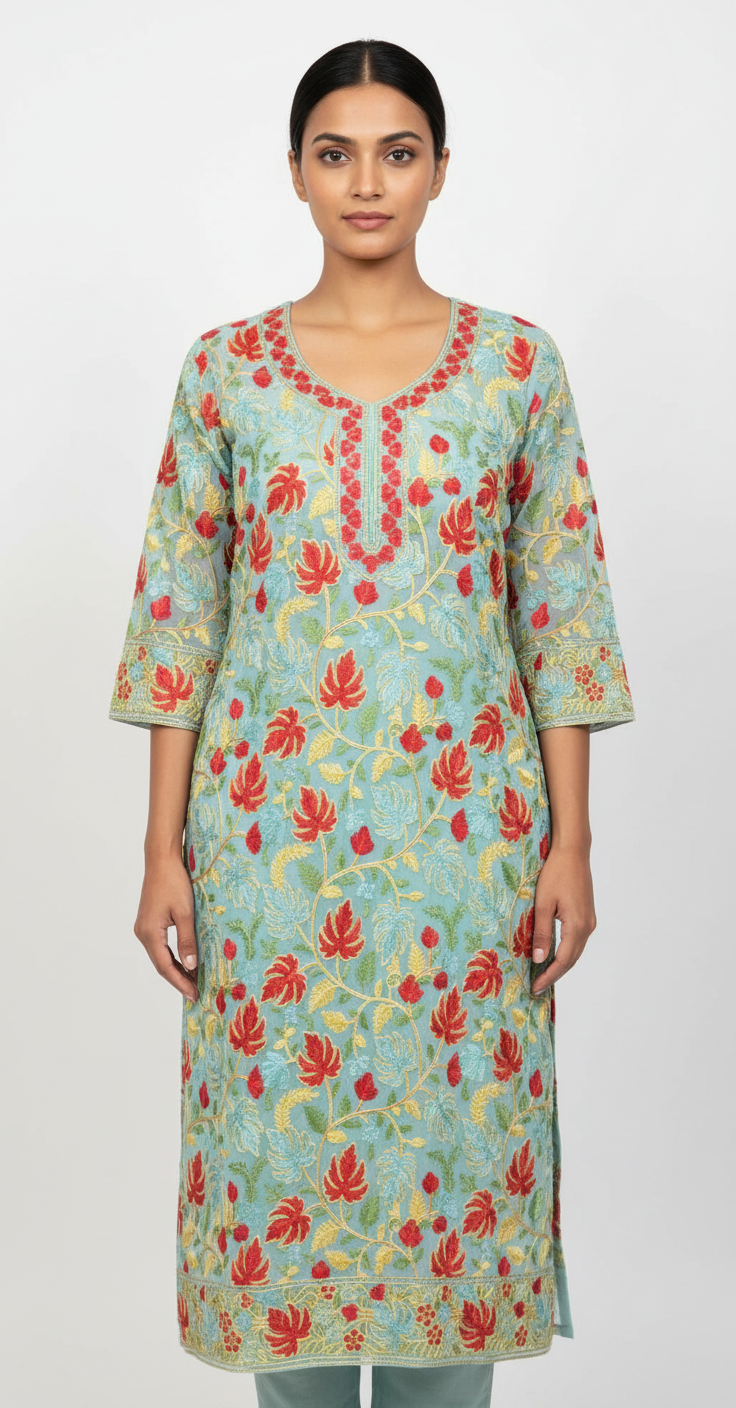 Georgette Kurti Handwork CK2025SEP1818
