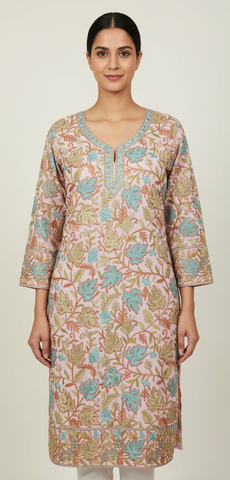 Georgette Kurti Handwork CK2025AUG2201