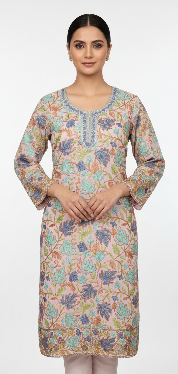 Georgette Kurti Handwork CK2025AUG2004