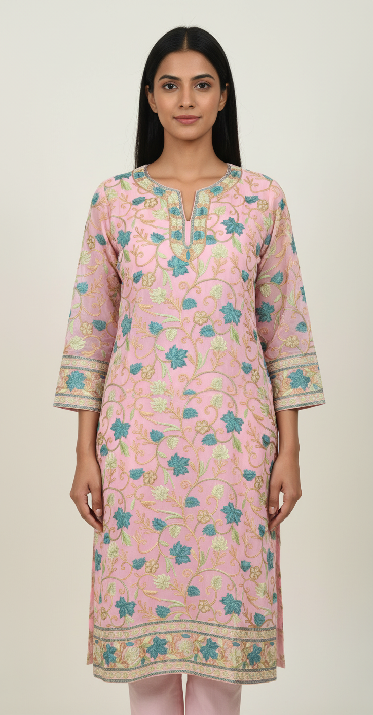 Georgette Kurti Handwork CK2025SEP3005