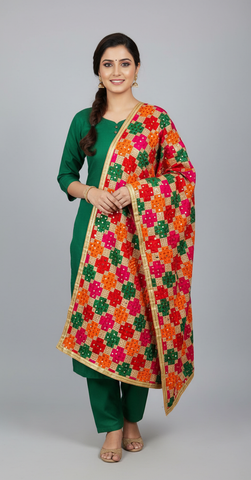 Phulkari Dupatta VD2025OCT0104