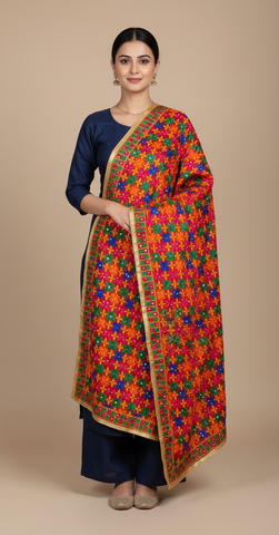 Phulkari Dupatta VD2025OCT0108
