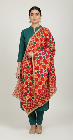 Phulkari Dupatta VD2025OCT0110