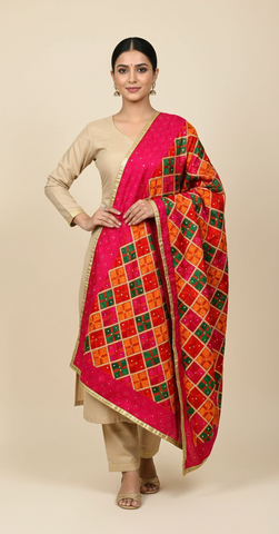 Phulkari Dupatta VD2025OCT0115