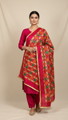 Phulkari Dupatta VD2025OCT0118