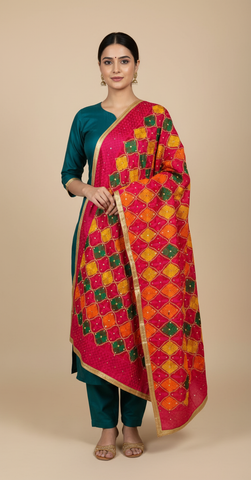Phulkari Dupatta VD2025OCT0119