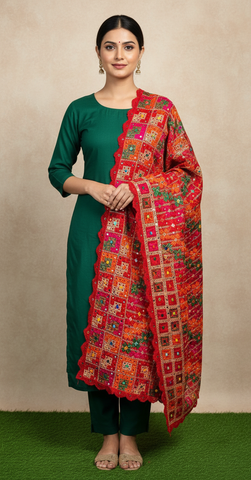 Phulkari Dupatta VD2025OCT0124