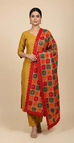 Phulkari Dupatta VD2025OCT0125