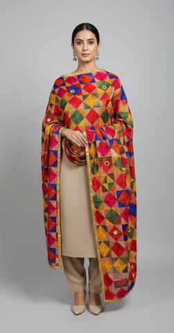 Phulkari Dupatta VD2025OCT0126