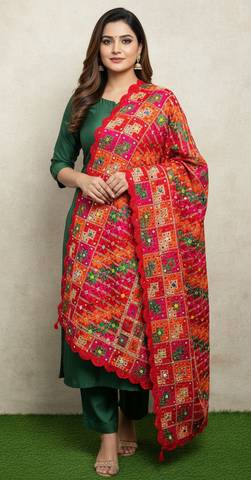 Phulkari Dupatta VD2025OCT0134