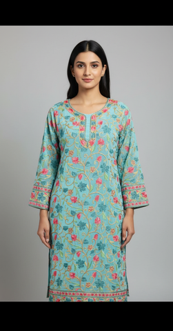 Georgette Kurti Handwork CK2025OCT0103