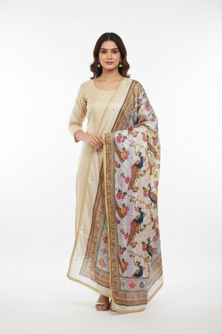 Mirror Work Dupatta Handwork Dupatta 2025OCT0313