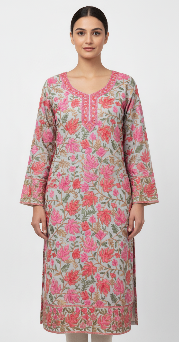 Georgette Kurti Handwork CK2025OCT00705