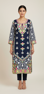 Georgette Kurti Handwork CK2025OCT00708