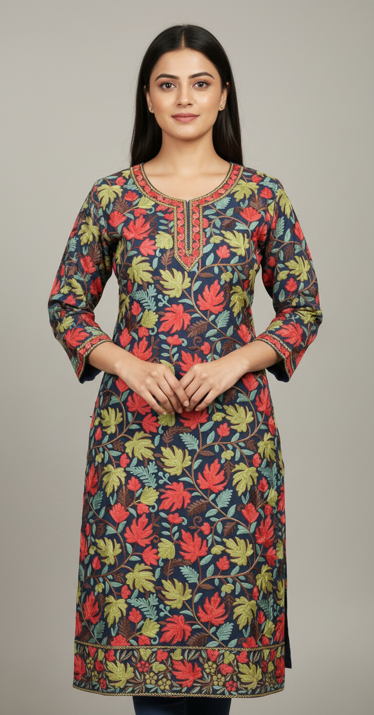 Georgette Kurti Handwork CK2025OCT00709