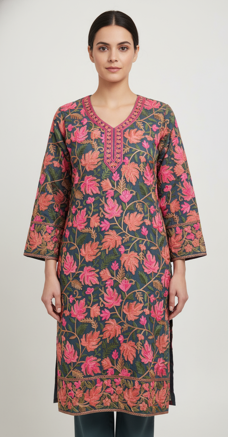 Georgette Kurti Handwork CK2025OCT00805