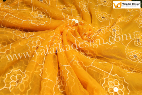 Yellow Pakistan Multan Dyeable Dupatta