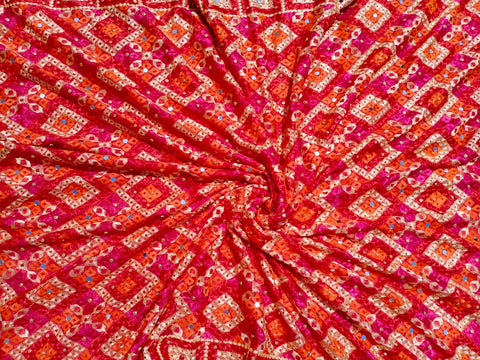 MA401 Heavy Phulkari Dupatta